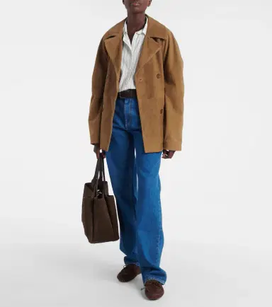Tod's Apa Large leather suede tote bag | Thumbnail 5 Tod's Apa Large leather suede tote bag | Thumbnail 5