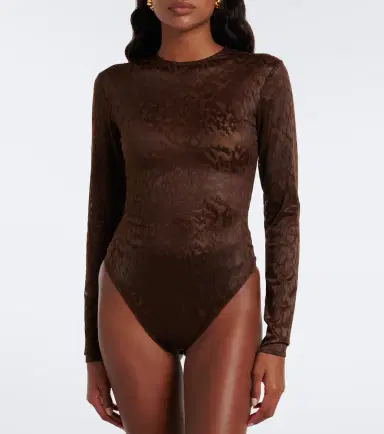 Alex Perry Lace bodysuit | Thumbnail 4 Alex Perry Lace bodysuit | Thumbnail 4