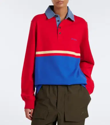 JW Anderson Cotton jersey polo shirt | Thumbnail 3 JW Anderson Cotton jersey polo shirt | Thumbnail 3