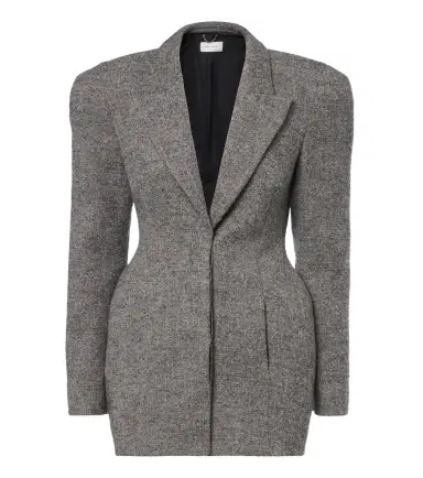 Magda Butrym Herringbone wool-blend blazer dress | Thumbnail 1 Magda Butrym Herringbone wool-blend blazer dress | Thumbnail 1