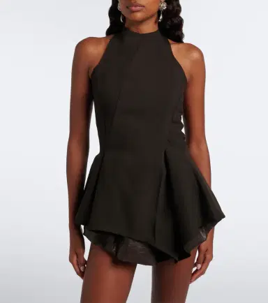 Magda Butrym Peplum wool top | Thumbnail 4 Magda Butrym Peplum wool top | Thumbnail 4