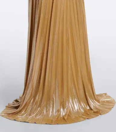 Retrofête Retrofête Solace plissé halterneck gown | Thumbnail 5 Retrofête Retrofête Solace plissé halterneck gown | Thumbnail 5