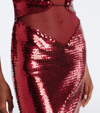 Nensi Dojaka Sequined cutout gown | Thumbnail 6 Nensi Dojaka Sequined cutout gown | Thumbnail 6