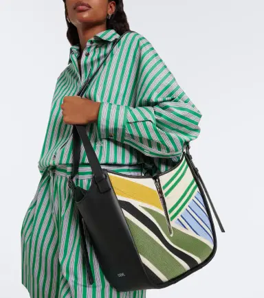 Loewe Hammock Flip embroidered striped tote bag | Thumbnail 7 Loewe Hammock Flip embroidered striped tote bag | Thumbnail 7