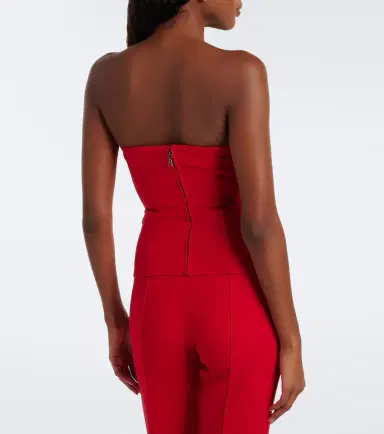 Roland Mouret Ruffled wool and silk cady corset | Thumbnail 3 Roland Mouret Ruffled wool and silk cady corset | Thumbnail 3