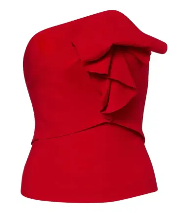 Roland Mouret Ruffled wool and silk cady corset | Thumbnail 1 Roland Mouret Ruffled wool and silk cady corset | Thumbnail 1