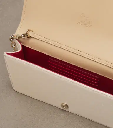 Christian Louboutin Bettina Small lace crêpe satin clutch | Thumbnail 2 Christian Louboutin Bettina Small lace crêpe satin clutch | Thumbnail 2
