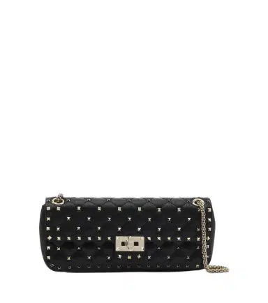 Valentino Garavani Rockstud Spike Medium leather shoulder bag | Thumbnail 1 Valentino Garavani Rockstud Spike Medium leather shoulder bag | Thumbnail 1