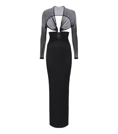 Christopher Esber Orbit cutout embellished maxi dress | Thumbnail 1 Christopher Esber Orbit cutout embellished maxi dress | Thumbnail 1