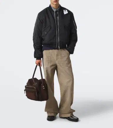 Acne Studios Logo bomber jacket | Thumbnail 2 Acne Studios Logo bomber jacket | Thumbnail 2