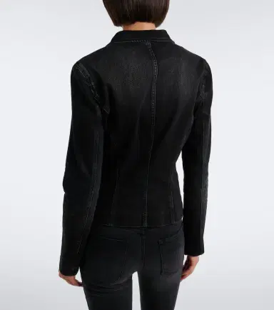 Gucci Single-breasted denim blazer | Thumbnail 4 Gucci Single-breasted denim blazer | Thumbnail 4
