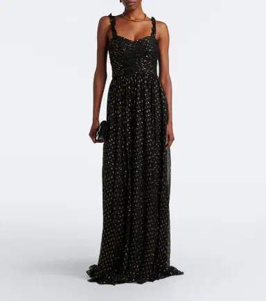 Ulla Johnson Anastasia silk-blend chiffon bustier gown | Thumbnail 2 Ulla Johnson Anastasia silk-blend chiffon bustier gown | Thumbnail 2
