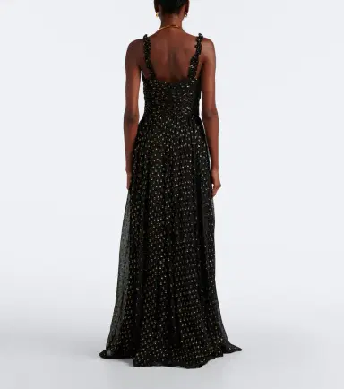 Ulla Johnson Anastasia silk-blend chiffon bustier gown | Thumbnail 3 Ulla Johnson Anastasia silk-blend chiffon bustier gown | Thumbnail 3