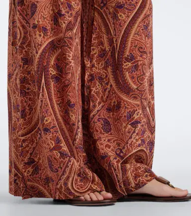 Ulla Johnson Sawyer silk crêpe de chine wide-leg pants | Thumbnail 4 Ulla Johnson Sawyer silk crêpe de chine wide-leg pants | Thumbnail 4
