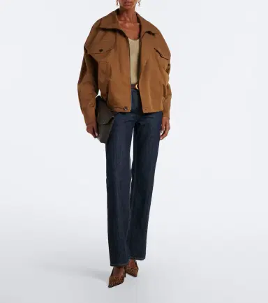 Saint Laurent Cotton serge jacket | Thumbnail 6 Saint Laurent Cotton serge jacket | Thumbnail 6