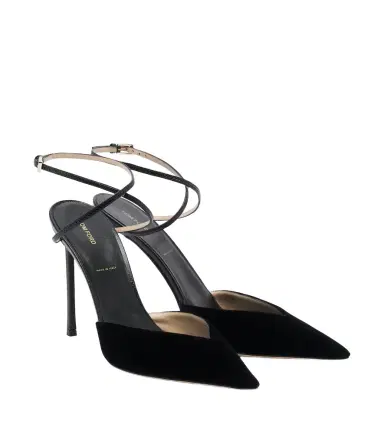 Tom Ford Selen velvet slingback pumps | Thumbnail 1 Tom Ford Selen velvet slingback pumps | Thumbnail 1
