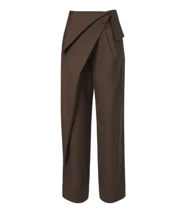 Loewe Draped wool wide-leg pants | Thumbnail 1 Loewe Draped wool wide-leg pants | Thumbnail 1