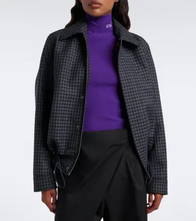 Loewe Double L jersey turtleneck top | Thumbnail 4 Loewe Double L jersey turtleneck top | Thumbnail 4