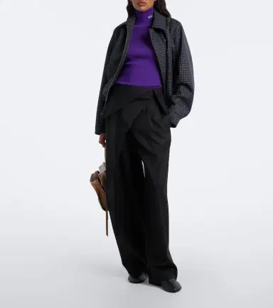 Loewe Double L jersey turtleneck top | Thumbnail 5 Loewe Double L jersey turtleneck top | Thumbnail 5