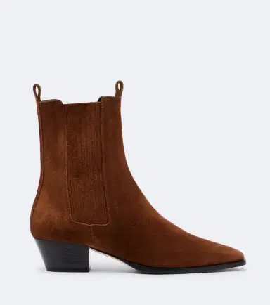 aeyde Agata suede ankle boots | Thumbnail 4 aeyde Agata suede ankle boots | Thumbnail 4