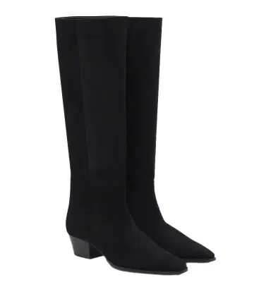 aeyde Medea suede knee-high boots | Thumbnail 1 aeyde Medea suede knee-high boots | Thumbnail 1