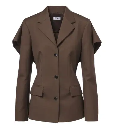 Loewe Caped wool blazer | Thumbnail 1 Loewe Caped wool blazer | Thumbnail 1