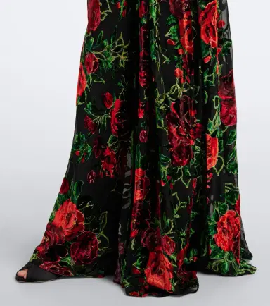 Rodarte Floral devoré velvet gown | Thumbnail 3 Rodarte Floral devoré velvet gown | Thumbnail 3