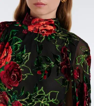Rodarte Floral devoré velvet gown | Thumbnail 5 Rodarte Floral devoré velvet gown | Thumbnail 5