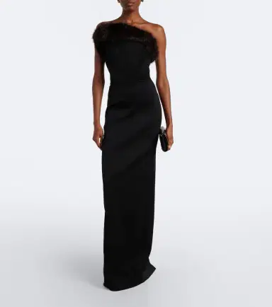 David Koma Strapless bustier gown | Thumbnail 2 David Koma Strapless bustier gown | Thumbnail 2