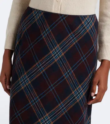 DÔEN Dôen Elowette fringed plaid midi skirt | Thumbnail 3 DÔEN Dôen Elowette fringed plaid midi skirt | Thumbnail 3