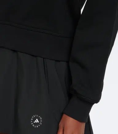 adidas by Stella McCartney Logo cotton jersey sweatshirt | Thumbnail 2 adidas by Stella McCartney Logo cotton jersey sweatshirt | Thumbnail 2