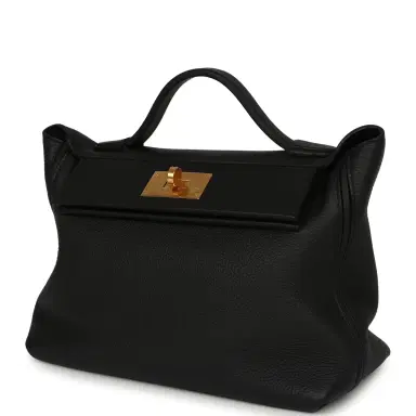HERMÈS Hermes 24/24 29 Black Togo, Swift Gold Hardware | Thumbnail 5 HERMÈS Hermes 24/24 29 Black Togo, Swift Gold Hardware | Thumbnail 5