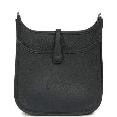 HERMÈS Hermes Evelyne 23 Gris Misty Clemence Palladium Hardware | Thumbnail 4 HERMÈS Hermes Evelyne 23 Gris Misty Clemence Palladium Hardware | Thumbnail 4