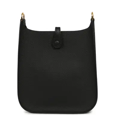 HERMÈS Hermes Evelyne Sellier TPM Black Epsom Gold Hardware | Thumbnail 4 HERMÈS Hermes Evelyne Sellier TPM Black Epsom Gold Hardware | Thumbnail 4