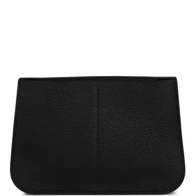 HERMÈS Hermes Halzan 25 Black Clemence Palladium Hardware | Thumbnail 5 HERMÈS Hermes Halzan 25 Black Clemence Palladium Hardware | Thumbnail 5