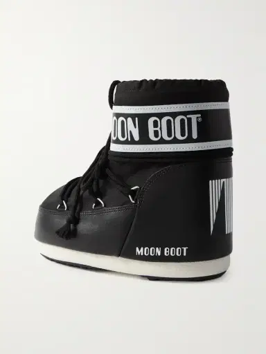 Moon Boot Icon Low Shell And Faux Leather Snow Boots | Thumbnail 3 Moon Boot Icon Low Shell And Faux Leather Snow Boots | Thumbnail 3