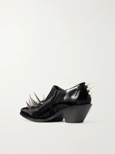 Junya Watanabe Studded Patent-leather Ankle Boots | Thumbnail 3 Junya Watanabe Studded Patent-leather Ankle Boots | Thumbnail 3