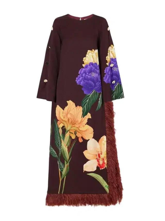 Brunetta Floral-print Cotton-blend Jacquard Maxi Dress Brunetta Floral-print Cotton-blend Jacquard Maxi Dress
