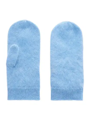 Lisa Yang Brushed-cashmere Mittens | Thumbnail 1 Lisa Yang Brushed-cashmere Mittens | Thumbnail 1