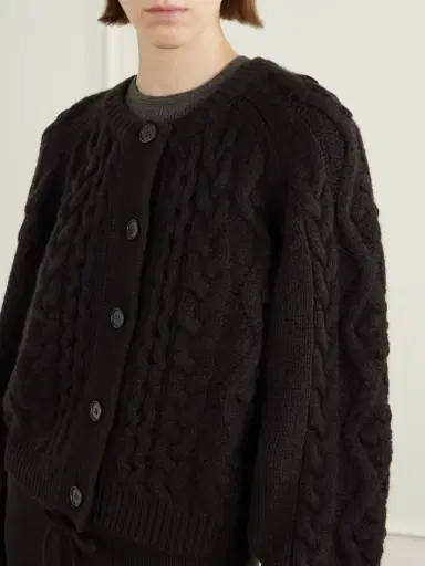 Lisa Yang Winroe Cable-knit Cashmere Cardigan | Thumbnail 5 Lisa Yang Winroe Cable-knit Cashmere Cardigan | Thumbnail 5