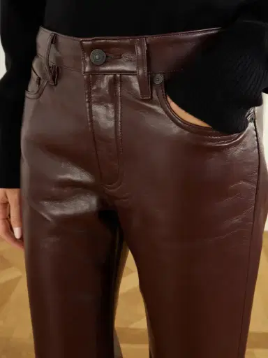 Citizens of Humanity Genova Leather-blend Straight-leg Pants | Thumbnail 5 Citizens of Humanity Genova Leather-blend Straight-leg Pants | Thumbnail 5
