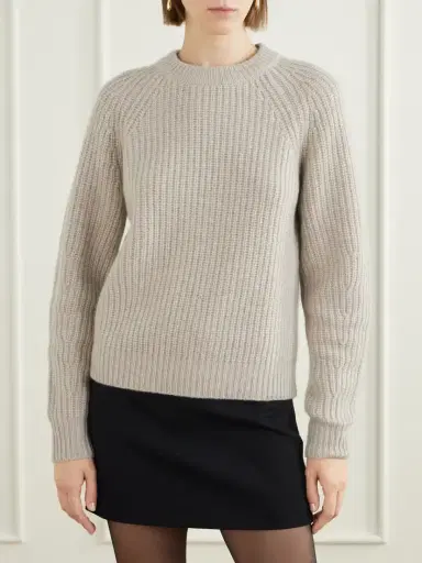Lisa Yang Miki Ribbed Cashmere Sweater | Thumbnail 3 Lisa Yang Miki Ribbed Cashmere Sweater | Thumbnail 3