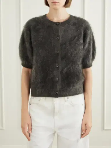 Lisa Yang Lucianne Brushed Cashmere Cardigan | Thumbnail 3 Lisa Yang Lucianne Brushed Cashmere Cardigan | Thumbnail 3