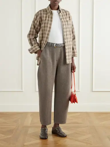 Lisa Yang Wrenda Cashmere Barrel-leg Pants | Thumbnail 2 Lisa Yang Wrenda Cashmere Barrel-leg Pants | Thumbnail 2
