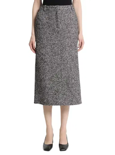 Michael Kors Collection Tweed Trouser Skirt in Black | Thumbnail 1 Michael Kors Collection Tweed Trouser Skirt in Black | Thumbnail 1