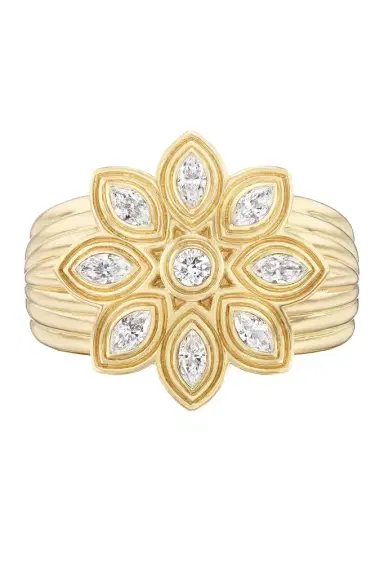 Sorellina Diamond Flower Bloom Ring | Thumbnail 1 Sorellina Diamond Flower Bloom Ring | Thumbnail 1