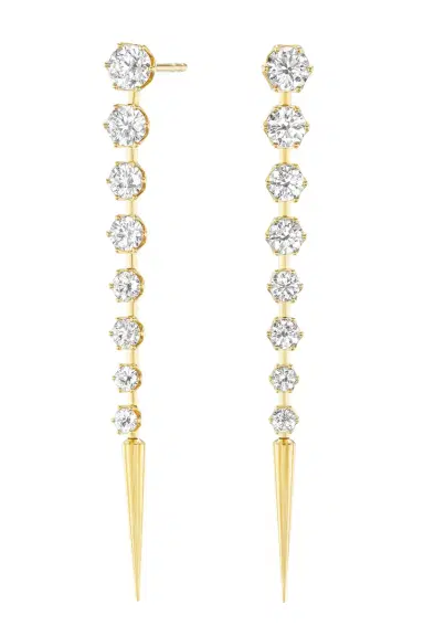 Sorellina Diamond Large Quill Drop Earrings | Thumbnail 1 Sorellina Diamond Large Quill Drop Earrings | Thumbnail 1