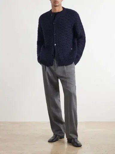 Valentino Garavani Wool and Cashmere-Blend Cardigan - Men | Thumbnail 2 Valentino Garavani Wool and Cashmere-Blend Cardigan - Men | Thumbnail 2
