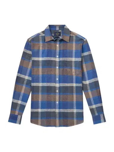 Portuguese Flannel Alpino Checked Cotton-Flannel Shirt - Men | Thumbnail 1 Portuguese Flannel Alpino Checked Cotton-Flannel Shirt - Men | Thumbnail 1