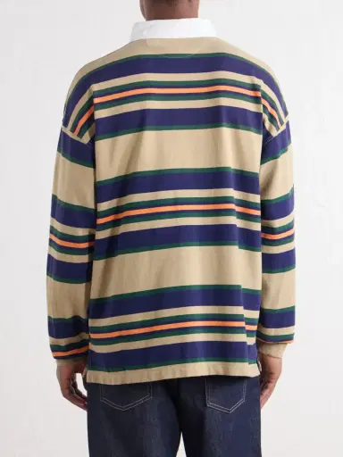 Polo Ralph Lauren Logo-Embroidered Striped Cotton Polo Shirt - Men | Thumbnail 4 Polo Ralph Lauren Logo-Embroidered Striped Cotton Polo Shirt - Men | Thumbnail 4